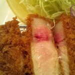 丸山吉平 - 特上ロースカツ（レア増し)