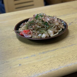 Okonomiyaki Mori - ホルモンうどん(1,280円)1