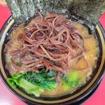 とんこつラーメンいしい - 豚骨醤油ラーメン並＋のり・キクラゲ増し