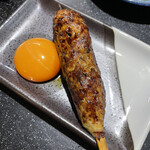 三酉屋 - 月見つくね