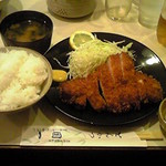 国一 - ロースかつ定食 1080円