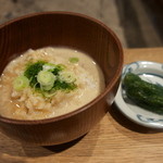 柳家 - とろろ御飯と漬物