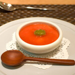 ARMONICO - 完熟トマトのジュレとモッツァレラチーズのムース