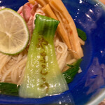 つけ麺・らぁ麺 やまこう - 店名書いてあり、仕事が丁寧(^^)