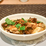 ARMONICO - 舞茸と白子のコンフィ