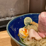 つけ麺・らぁ麺 やまこう - レアチャーシューうまい(^^)❣️