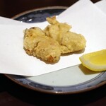 笊そば 蕎すけ - 牡蠣天麩羅