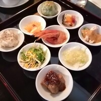 膳處漢ぽっちり - 「ふかひれ美人膳」前菜