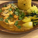 チキュウ マサラ - エビ