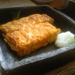 蕎麦と日本料理　驚　KYO - 玉子焼 蕎麦だし仕立て(650円)