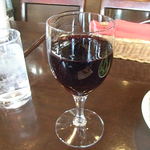 イタリア料理ウノ - グラス赤ワイン