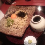 玄蕎麦 野中 - 黒豆納豆そば