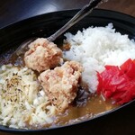 Umaimon Sakaba Toribuchou - 300円ｶﾚｰ (+450円 ﾁｰｽﾞ＆唐揚げﾄｯﾋﾟﾝｸﾞ)