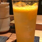 とり茶太郎 - 本日の柑橘ソーダ（みかん）