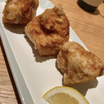 橙 - 「鶏の唐揚げ」@160×3個
