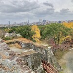 橙 - 天守台跡の上からの眺望