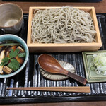 そば屋この花 - しいたけせいろ