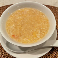 オーパス ワン - 蟹と筍のスープ