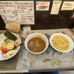 麺屋 波 - カレーつけ麺　並　フルトッピング　1,000円