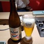 Suteki Ando Shifudo Gojuu Hachi - オリオン中瓶ビール600円