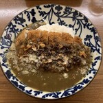 キッチン寅家 - 常陸牛100％カレー＋つくば鶏のカツカレー（ビッグ）…税込1408円