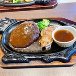 Forukusu - ハンバーグとハーフチキン