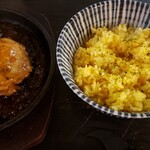 NINJA Cafe & Bar - チキン&カレー風味ご飯