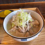 モツ煮専門店わんや - モツばかりのモツ煮