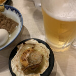 日本酒と串天 座へそ - 