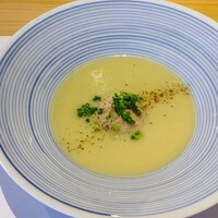 割烹 柚葉 - 白菜のすり流し