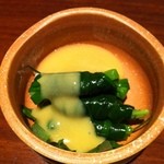 一文字ぐるぐる！この酢味噌がまたウマーっ(*^_^*)