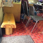 森田屋支店 - 待ち席　中華そば　2012年10月