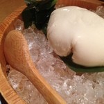 手造り寄せ豆腐（400円）。美味い！