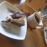 コミュニティ・トレード al - ケーキ（友人と悩み続けていたら、きっと混雑していなかったので、分割してくれました）