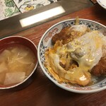 ふく屋 - 玉かつ丼