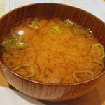 タケヤ - 定食の味噌汁