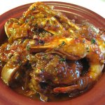 fino - (09/6夜)圧力釜で煮込んだ真蛸、するめイカ、天使海老、渡りかにのビスク風（1200円）