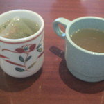 和風レストランまるまつ 新町店 - セルフのお茶とスープ