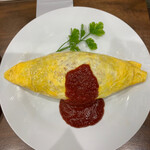 えいすけ - 昭和のオムライス単品　850円