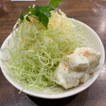 えいすけ - 定食のサラダ