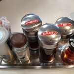 餃子の王将 - 卓上調味料