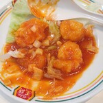 餃子の王将 - エビチリ