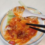 餃子の王将 - ピリ辛でした