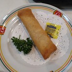 餃子の王将 - 〆の春巻き