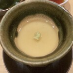 鮨 由う - 白子とクリームチーズの茶碗蒸し