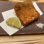 鮨 由う - 太刀魚フライ