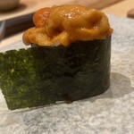 鮨 由う - 塩水雲丹