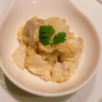 ハルヤマシタ 東京本店 - 玉子と馬鈴薯サラダトリュフ風味