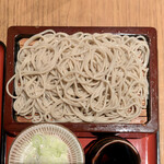 太宝家 - 太宝セット ¥1,100 のもりそばの麺