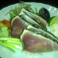 土佐料理 司 高知本店 - 鰹のたたきは、お塩でいただく方が好きです。